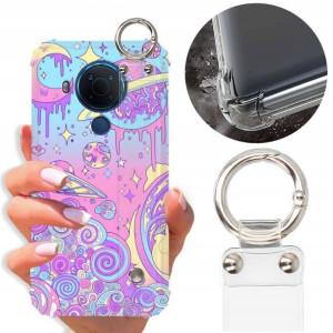 Etui Antishock Pasek Do NOKIA 5.4 Modne Top Wzory