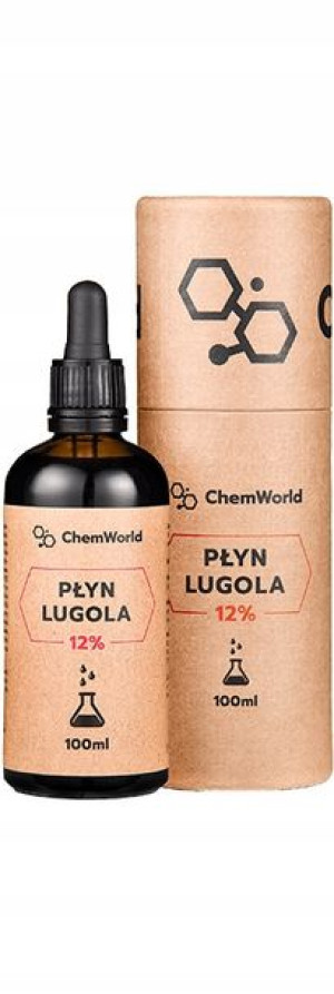 CHEMWORLD PŁYN LUGOLA mocny 12% - 100ml