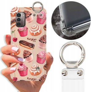 Etui Antishock Pasek do NOKIA G21 4G Słodkie Wzory