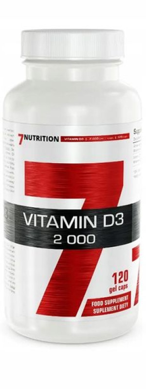 7 Nutrition Vitamin D3 2000 - 60kaps