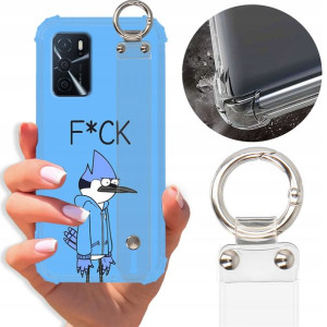 Etui Antishock Pasek do OPPO A16s Letnie Top Wzory