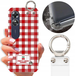 Etui Antishock Pasek Do OPPO A17 Misie Top Wzory