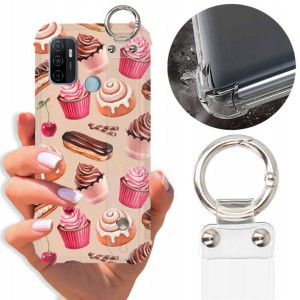 Etui Antishock Pasek do OPPO A32 Dziecięce Wzory
