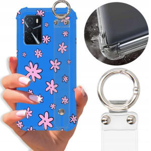 Etui Antishock Pasek do OPPO A54s Letnie Top Wzory