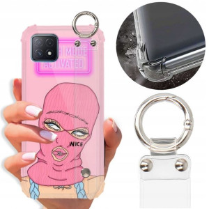 Etui Antishock Pasek Do OPPO A72 5G Modne Wzory
