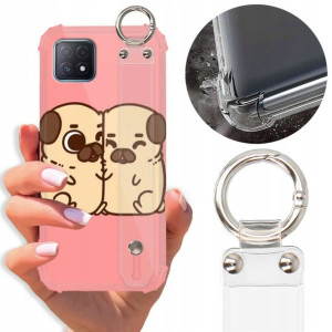 Etui Antishock Pasek do OPPO A72 5G Słodkie Wzory