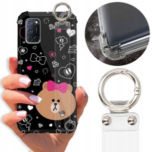 Etui Antishock Pasek do OPPO A72 Dziecięce Wzory