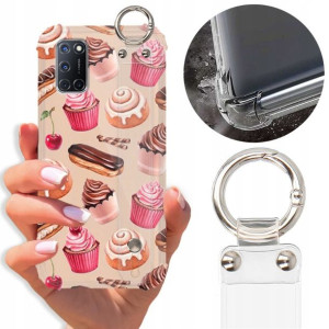 Etui Antishock Pasek do OPPO A92 Dziecięce Wzory