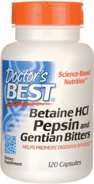 Doctor's Best Betaine Hcl 120 Kaps
