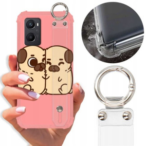 Etui Antishock Pasek do OPPO A96 4G Słodkie Wzory