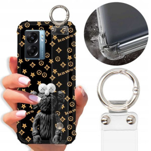 Etui Antishock Pasek do OPPO K10 5G Misie Wzory