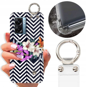 Etui Antishock Pasek do OPPO K10 5G Spring Wzory