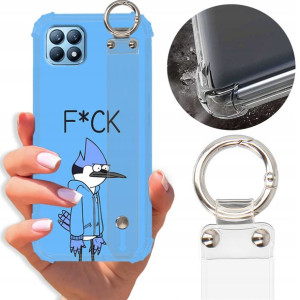 Etui Antishock Pasek do OPPO RENO 4 SE Case Wzory