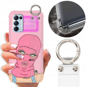 Etui Antishock Pasek Do OPPO RENO 5 Modne Wzory