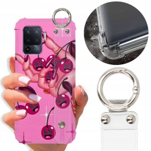 Etui Antishock Pasek Do OPPO RENO 5F Girl Wzory