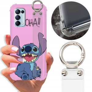 Etui Antishock Pasek do OPPO RENO 5K Bajki Wzory
