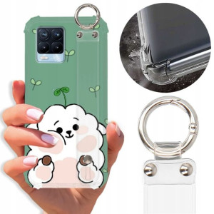 Etui Antishock Pasek do REALME 8 Dziecięce Wzory