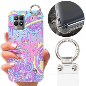 Etui Antishock Pasek Do REALME 8i Modne Top Wzory