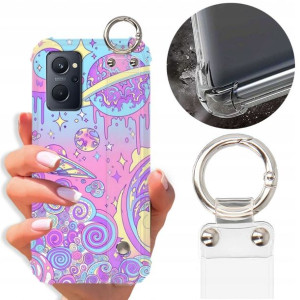 Etui Antishock Pasek Do REALME 9i Modne Top Wzory