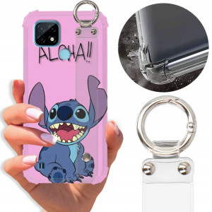 Etui Antishock Pasek do REALME C21 Bajki Top Wzory