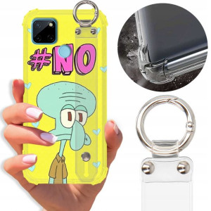 Etui Antishock Pasek do REALME C25Y Bajki Wzory