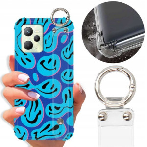 Etui Antishock Pasek Do REALME C35 Girl Top Wzory