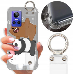 Etui ANTISHOCK PASEK do REALME GT NEO 3 Misie Wz