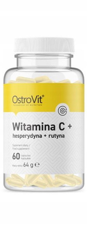 Ostrovit Vitamin C + Hesperidin + Rutin - 60kaps