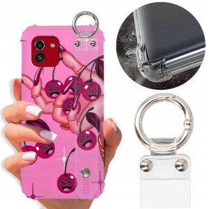 Etui Antishock Pasek Do SAMSUNG A03 Girl Top Wzory