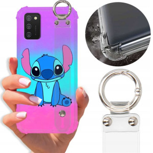Etui Antishock Pasek do SAMSUNG A03S Letnie Wzory