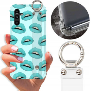 Etui Antishock Pasek do SAMSUNG A13 5G Case Wzory