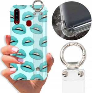 Etui Antishock Pasek do SAMSUNG A20S Letnie Wzory