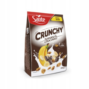 Sante Crunchy Bananowe - 350g