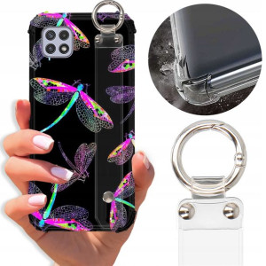Etui Antishock Pasek do SAMSUNG A22 5G Case Wzory