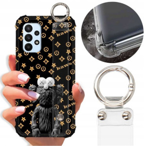 Etui Antishock Pasek do SAMSUNG A23 5G Misie Wzory