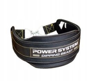 Power System Pas Dipping Beast Czarno Żółty