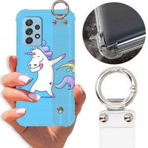 Etui Antishock Pasek do SAMSUNG A33 5G Bajki Wzory
