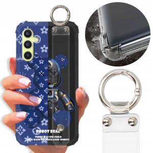 Etui Antishock Pasek do SAMSUNG A34 5G Misie Wzory