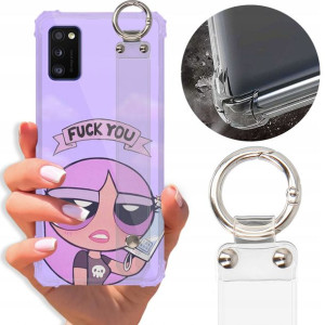 Etui Antishock Pasek do SAMSUNG A41 Bajki Wzory