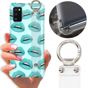 Etui Antishock Pasek do SAMSUNG A41 Letnie Wzory