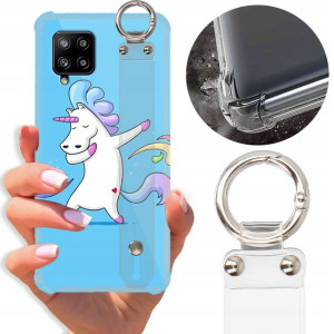 Etui Antishock Pasek do SAMSUNG A42 5G Bajki Wzory