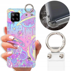 Etui Antishock Pasek Do SAMSUNG A42 Modne Wzory