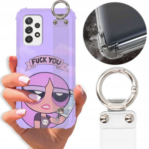 Etui Antishock Pasek do SAMSUNG A52 4G Bajki Wzory