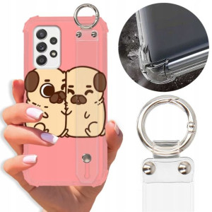 Etui Antishock Pasek do SAMSUNG A52 4G Sweet Wzory