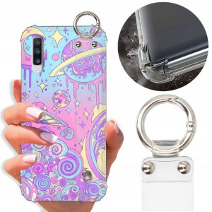 Etui Antishock Pasek Do SAMSUNG A70 Modne Wzory