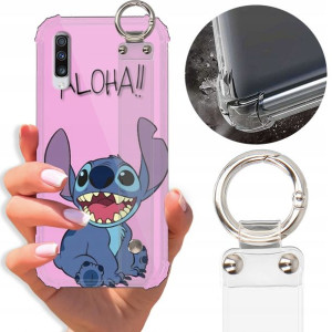 Etui Antishock Pasek do SAMSUNG A70S Bajki Wzory