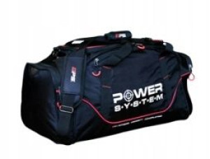 Power-system Gym Bag Magna Black/red