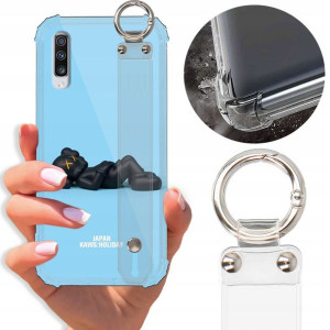 Etui Antishock Pasek do SAMSUNG A70S Misie Wzory