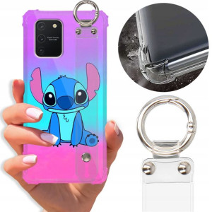 Etui Antishock Pasek do SAMSUNG A91 Letnie Wzory