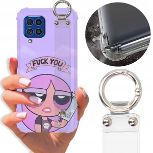 Etui Antishock Pasek do SAMSUNG F62 Bajki Wzory